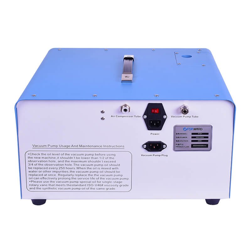 FORWARD OCA Laminating Machine Auxiliary FW-P12+ All in One Motor Combine Compressor Pump For Mobile Phone LCD Screen Refurbish