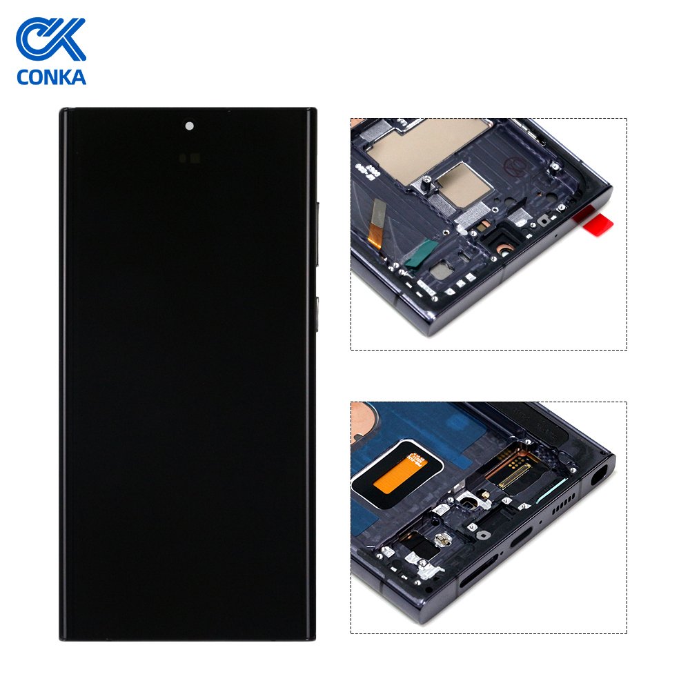 Wholesale S22 S22+ S23 Ultra Celular 5G Smartphone for Samsung Mobile Phone S23 Ultra lcd