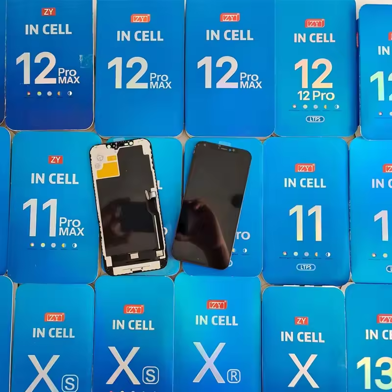 Mobile Phone LCDs ZY INCELL for iPhone X Xs XR Xs Max 11 12 13 14 Pro Max Pantalla de alta calidad para iPhone