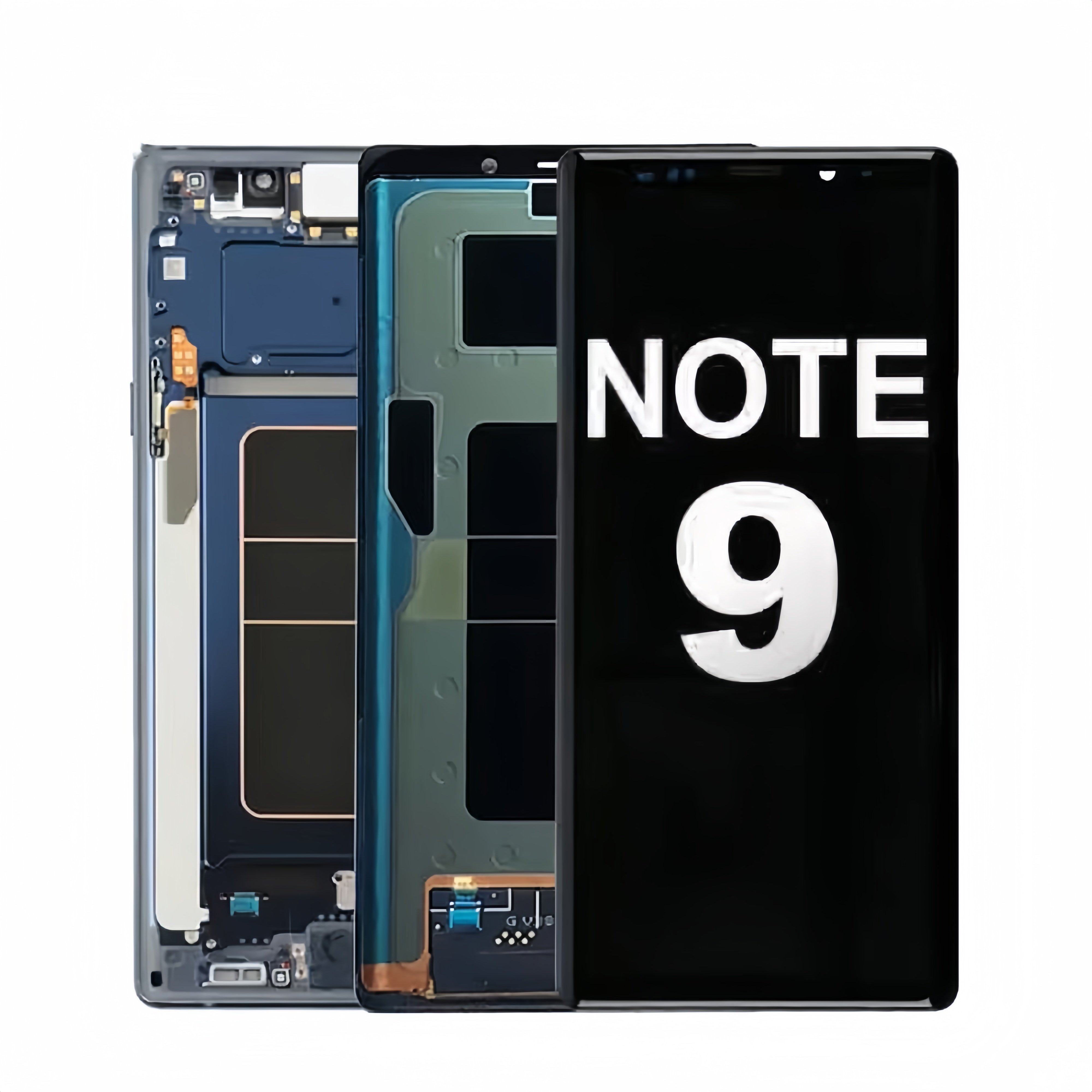 mobile phone lcds for samsung galaxy note 9 Original display lcd touch screen for samsung with frame note 9