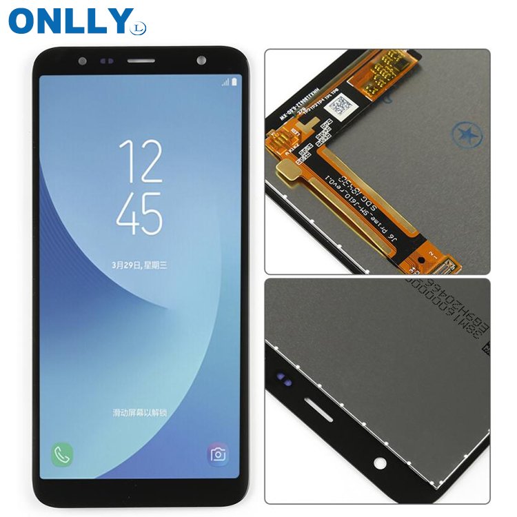 For Samsung J6 PLUS J4 PLUS LCD Wholesale Cell Mobile phone LCD Touch Screen For Samsung Galaxy J6 Plus J415 J410 Lcd Display