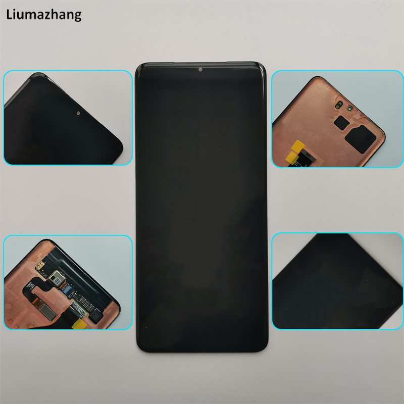 Original Super AMOLED Mobile Phone LCDS For Samsung Galaxy S20 Plus Display Touch Screen Assembly With burn marks