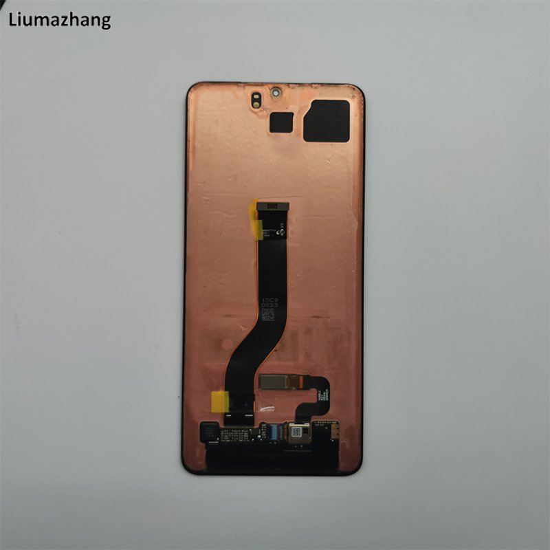 Original Super AMOLED Mobile Phone LCDS For Samsung Galaxy S20 Plus Display Touch Screen Assembly With burn marks