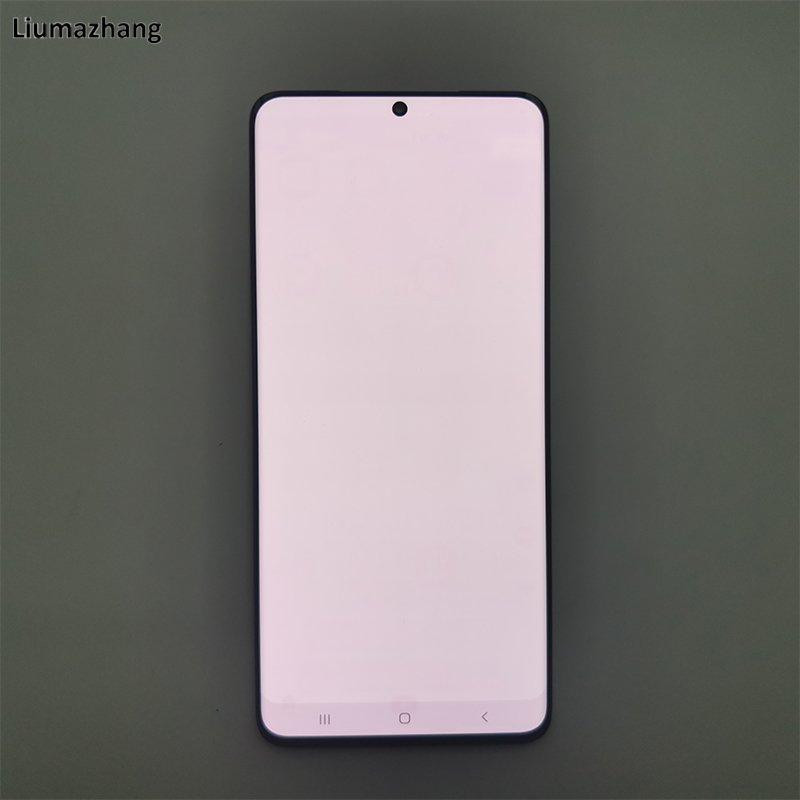 Original Super AMOLED Mobile Phone LCDS For Samsung Galaxy S20 Plus Display Touch Screen Assembly With burn marks