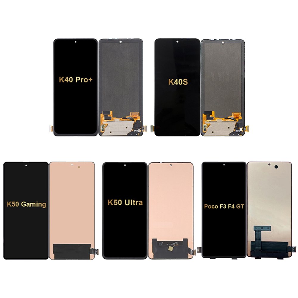 Original Mobile Phones Lcds For Redmi K40S K40 Pro+ K50 Gaming Ultra Poco F3 F4 GT Screen Replacement Touch Screen Display