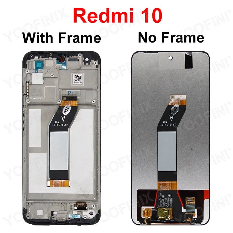 For Xiaomi Redmi 10 LCD 21061119AG Display Touch Screen Digitizer For Redmi 10A 220233L2I LCD Redmi 10C 220333QL Replace Parts