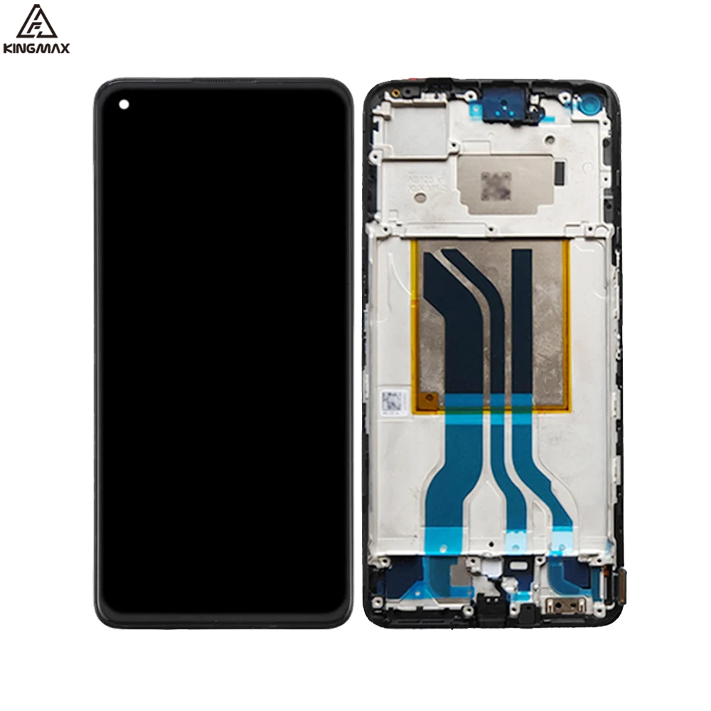 Realme GT2 Original Super AMOLED Screen Replacement for OPPO Realme GT 2 LCD Display RMX3310 RMX3312 RMX3311 Fingerprints Frame