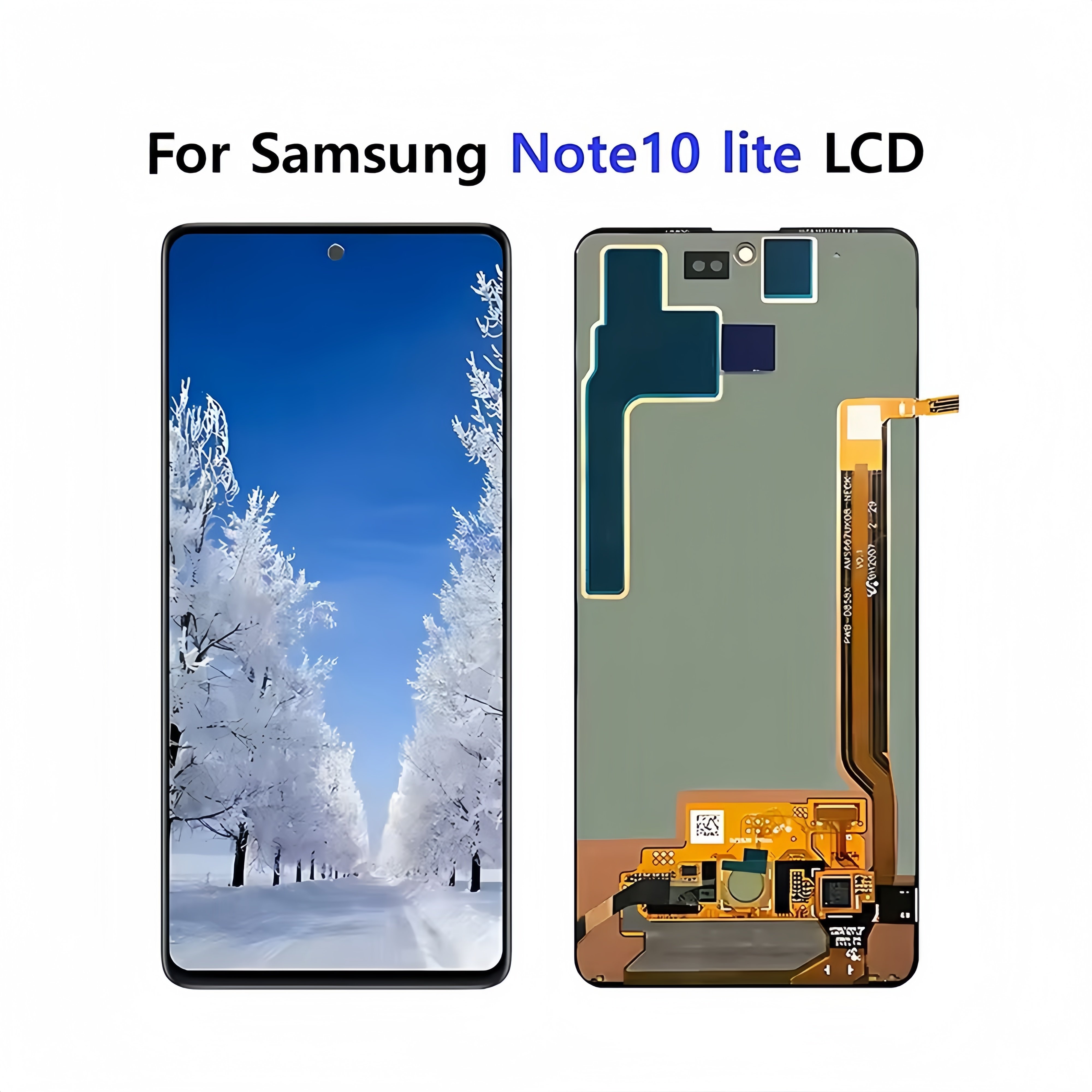 for Samsung Note 10 plus lcd replacement screen Mobile Phone Lcds for Samsung Galaxy Note 10 plus display Pantalla note 10+ lcd