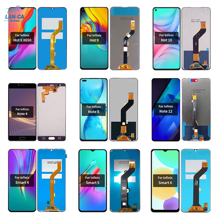 Mobile phone lcds For Infinix X6825 Hot 10i X658 Lcd display For tecno hot10i hot10 lite X657B X657 X6825 phones screens