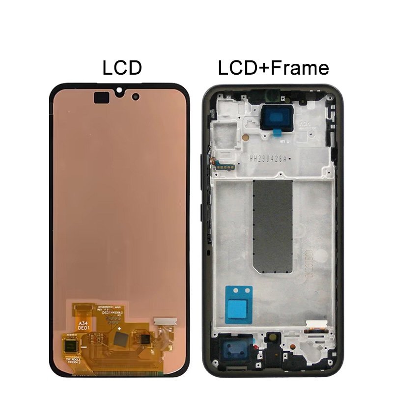 Mobile phone lcds for Samsung A34 5G display pantallas for Samsung A34 lcd screen for Samsung Galaxy A34 A346 screen replacement