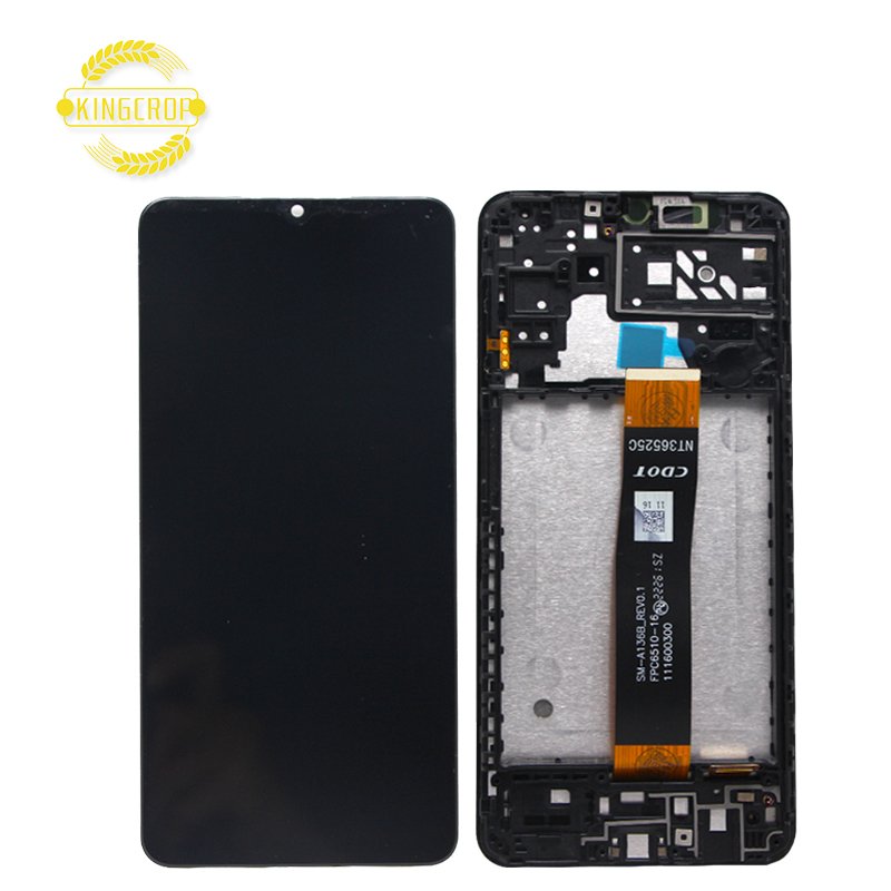 Original For Samsung Galaxy A04S Mobile Phone LCD, For Galaxy A04S Screen, For Samsung A04S SM-A047 Display With Frame Accessory