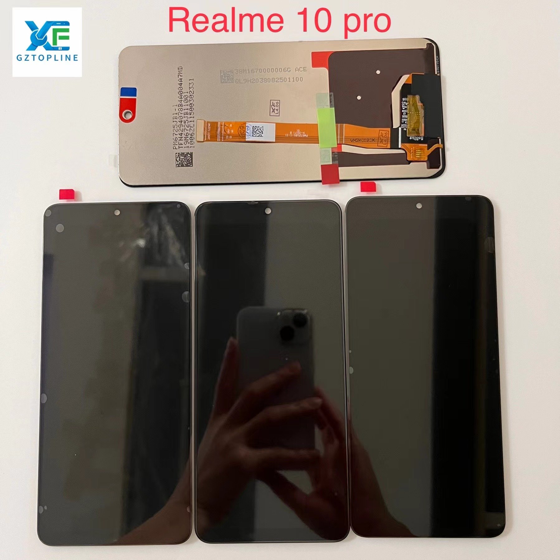 Mobile Phone Lcds Display Original Pantallatouch Screen Digitizer Assembly Replacement Parts For Oppo Realme 10Pro 5G