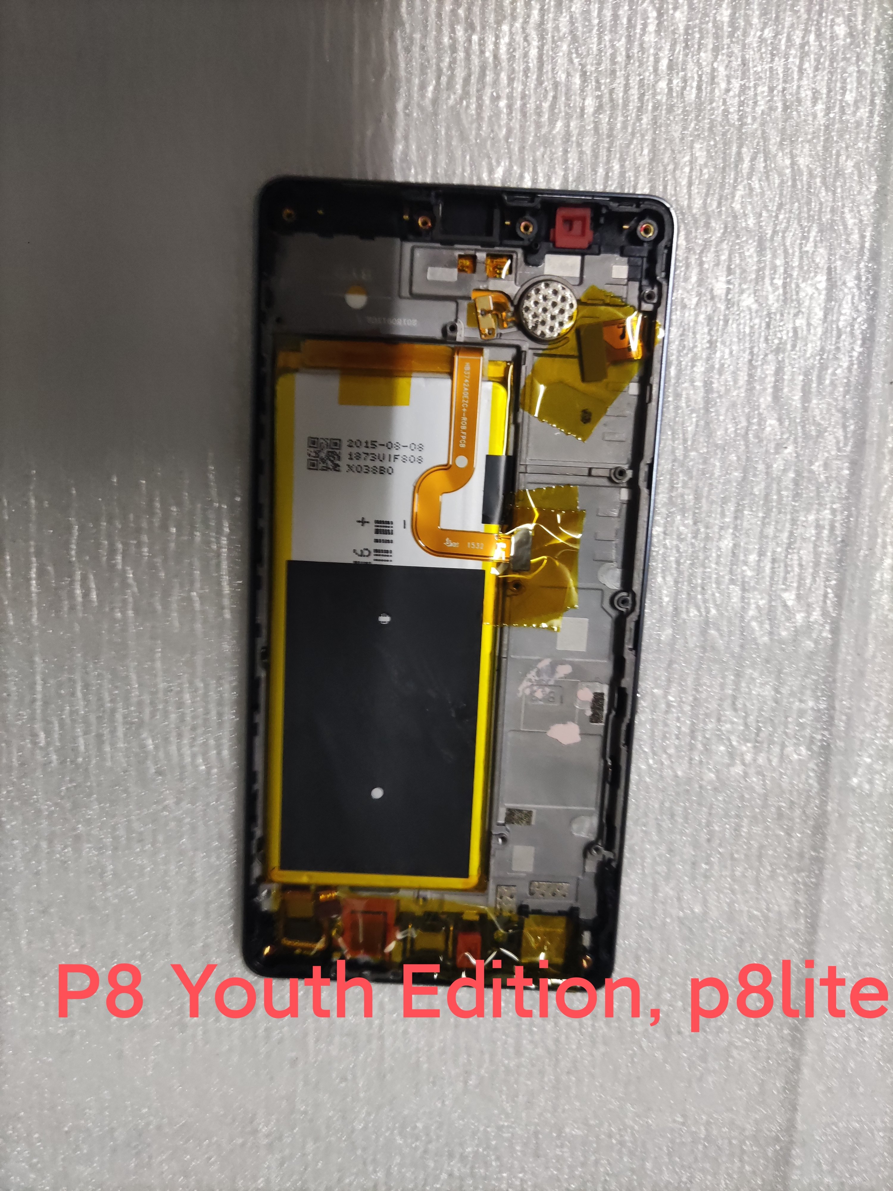 For Huawei P8 youth p8 lite lcd display original mobile phone screen assembly with frame wholesale