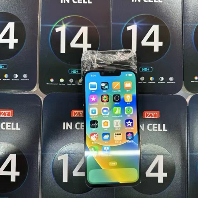 Mobile Phone LCDs ZY INCELL lcd for iPhone X Xs XR Xs Max 11 12 13 14 Pro Max lcd display screen for iPhone pantalla 100% Tested