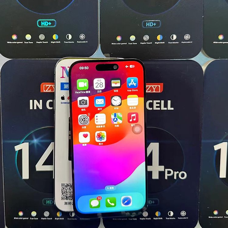Mobile Phone LCDs ZY INCELL lcd for iPhone X Xs XR Xs Max 11 12 13 14 Pro Max lcd display screen for iPhone pantalla 100% Tested
