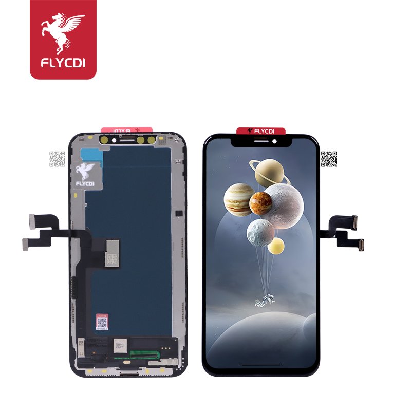 FLYCDI LCD Screen For iPhone 11 12 13 14 Pro Max Replacement Digitizer Touch Screen For iPhone X Xr Xs Se 6 7 8 Plus Display Lcd