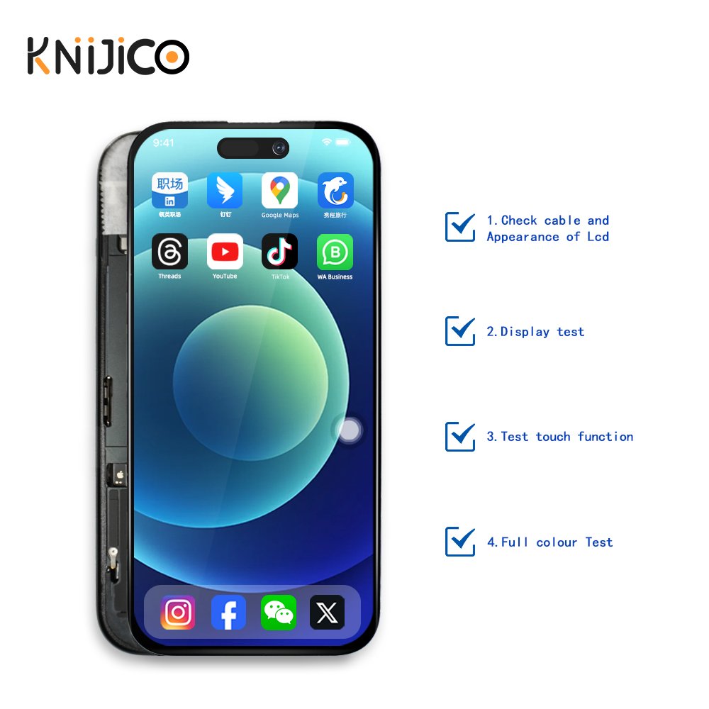OLED For iPhone15 Pro Max Phone LCD Mobile For iPhone LCD Screen Incell Factory price Wholesale for iPhone 15 15plus