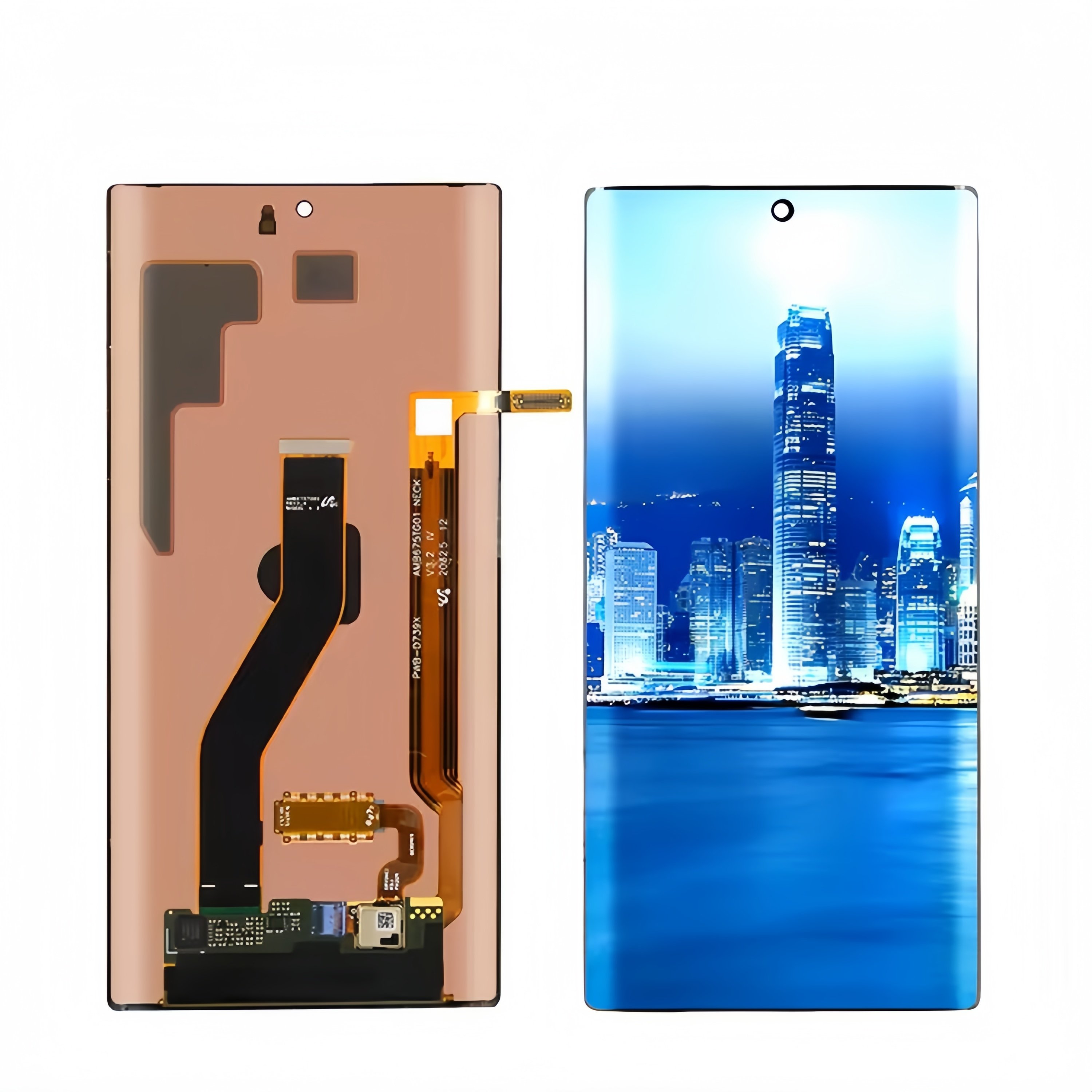 Mobile Phone Front LCD Screen Outer Glass Lens with OCA Optically Clear Adhesive for Samsung Galaxy s23plus S23 Ultra 5G S918