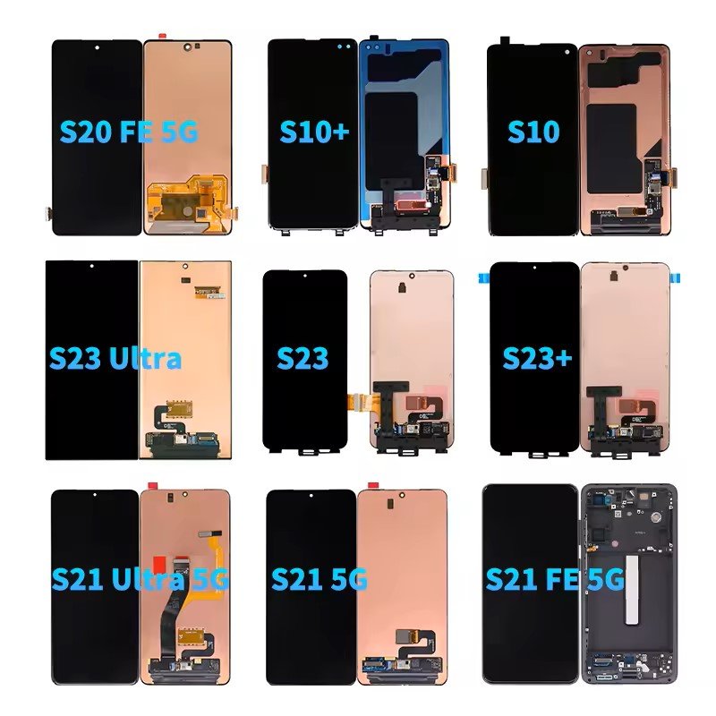 Mobile Phone Front LCD Screen Outer Glass Lens with OCA Optically Clear Adhesive for Samsung Galaxy s23plus S23 Ultra 5G S918