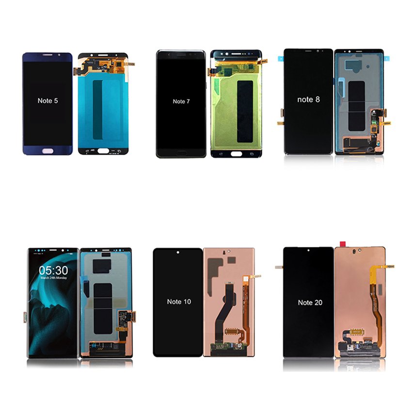 Original Phone Display Screen Touch Replacement Lcd For Samsung Note 20 21 Ultra 3 4 5 8 9 10 Plus Lite Panel