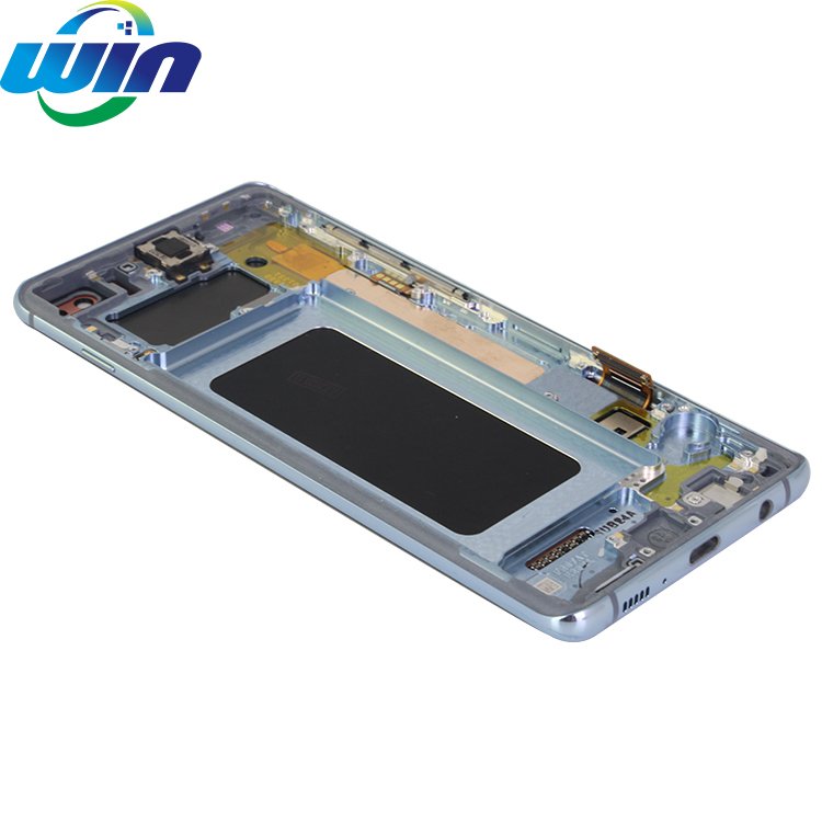 Mobile Phone Lcds For Samsung S10 Plus Lcd With Frame S10 PLUS original SCREEN For Samsung S10Plus Display Lcd Screen