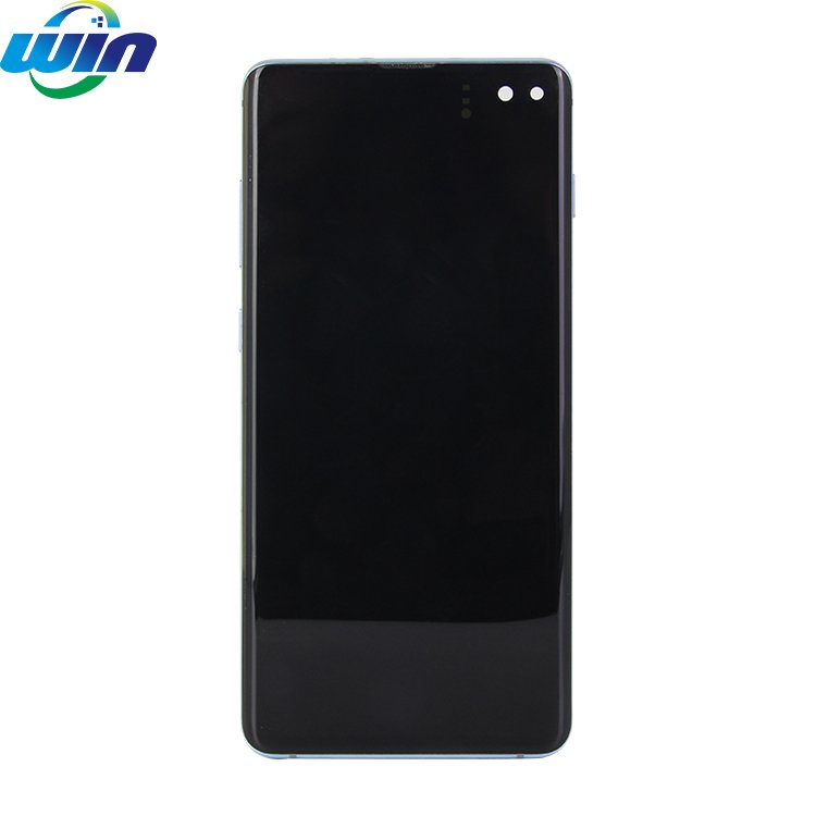 Mobile Phone Lcds For Samsung S10 Plus Lcd With Frame S10 PLUS original SCREEN For Samsung S10Plus Display Lcd Screen