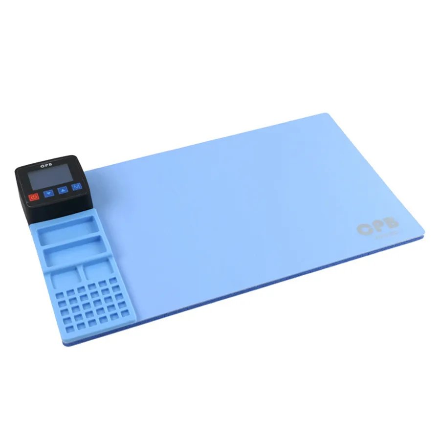CPB320 LCD Screen Separator Silicone Heating Pad for Mobile Phone Tablet iPad Blue Opening Repair Platform for iPhone Smartphone