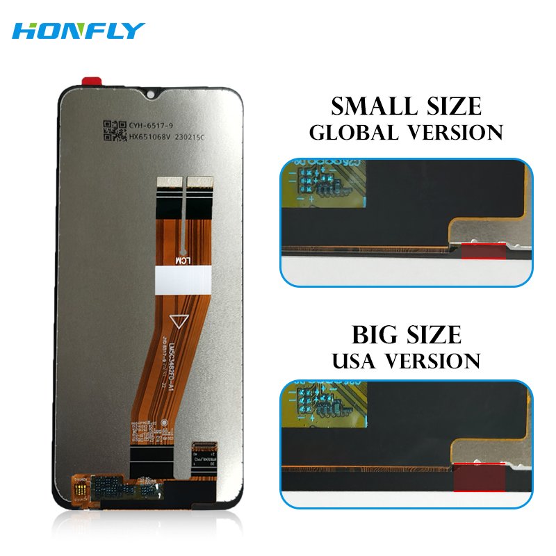 Honfly 6.5" Wholesales mobile phone lcd For samsung a03s lcd touch display
