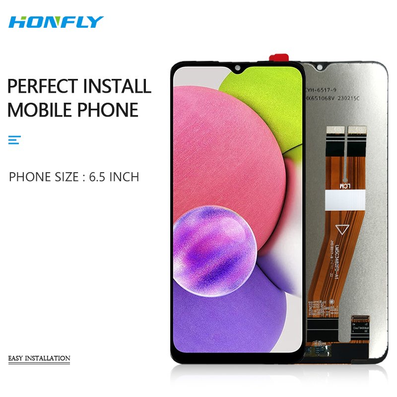 Honfly 6.5" Wholesales mobile phone lcd For samsung a03s lcd touch display