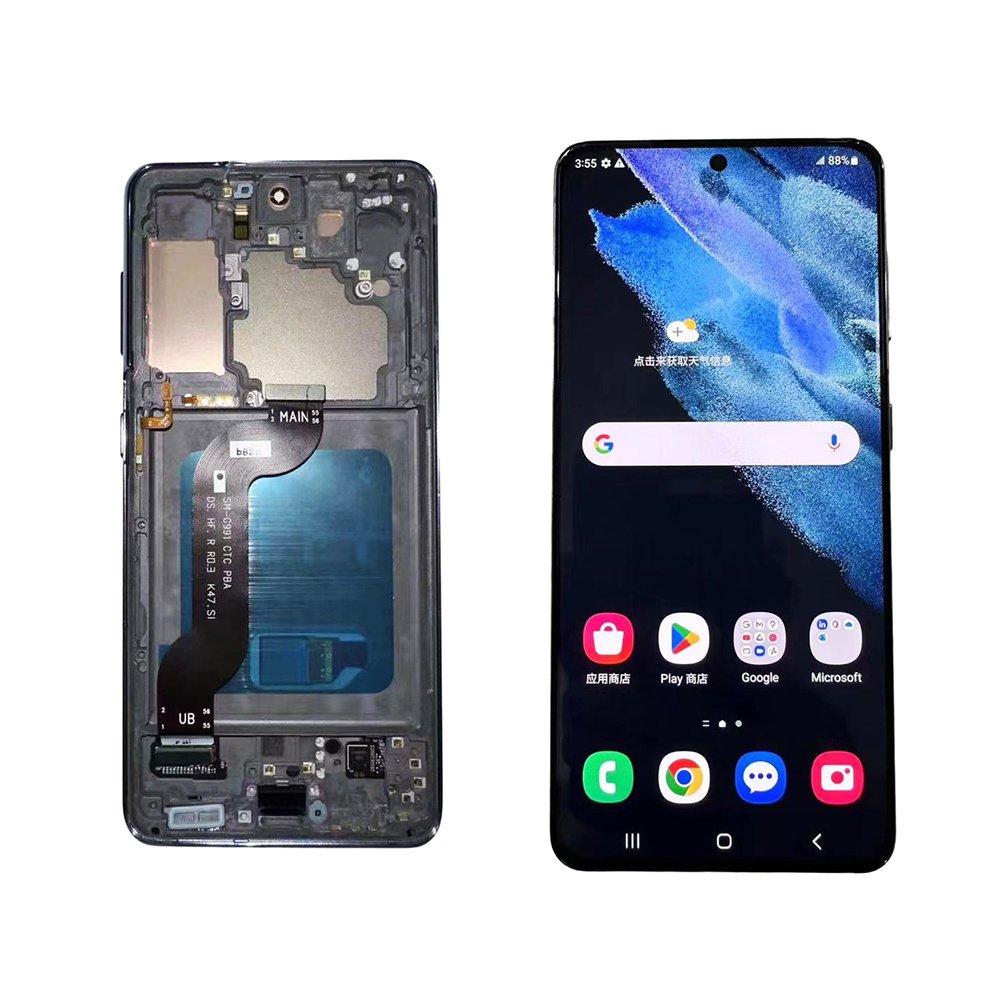 Mobile Phone Lcds For Samsung S8 S9 S10 S20 Plus Oled S20 Lcd Screen Display Digitizer Assembly Replacement