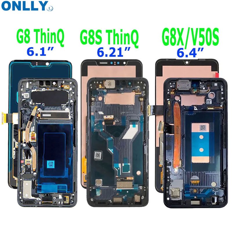 Replacement original new mobile phone lcds for LG G8 ThinQ lcd digitizer display touch screen replacement