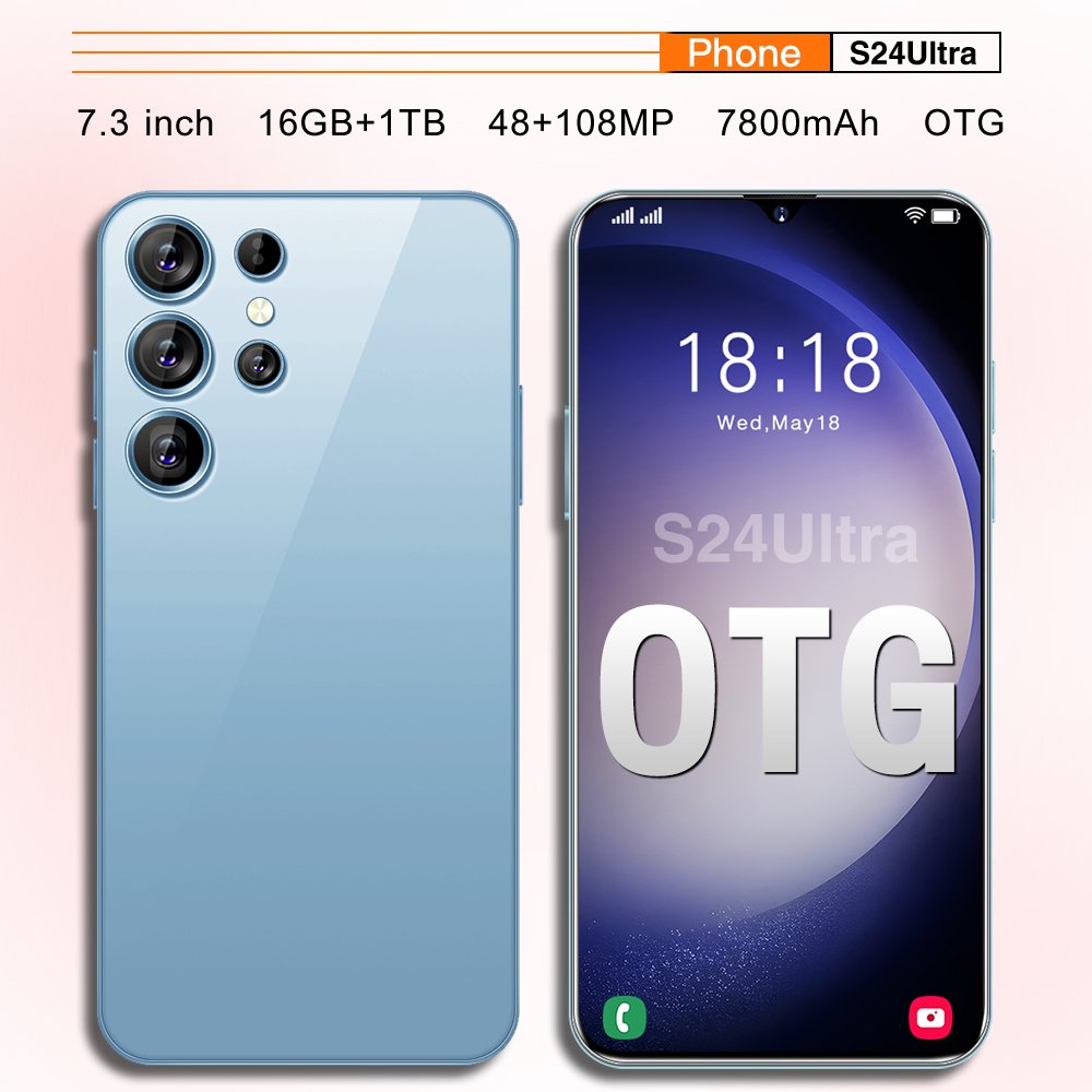2024 Brand New Amsung Galaxay S24 Ultra Original 16G 1T 7.6in 5G Mobile Phone Android 13 Celular Telefon Cell Phone Medome S23