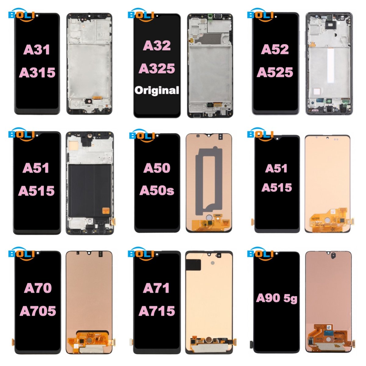 Pantalla Original Mobile Phone LCDs for Galaxy A15 LCD Screen for Samsung A15 lncell Display for Samsung A15 Screen Replacement