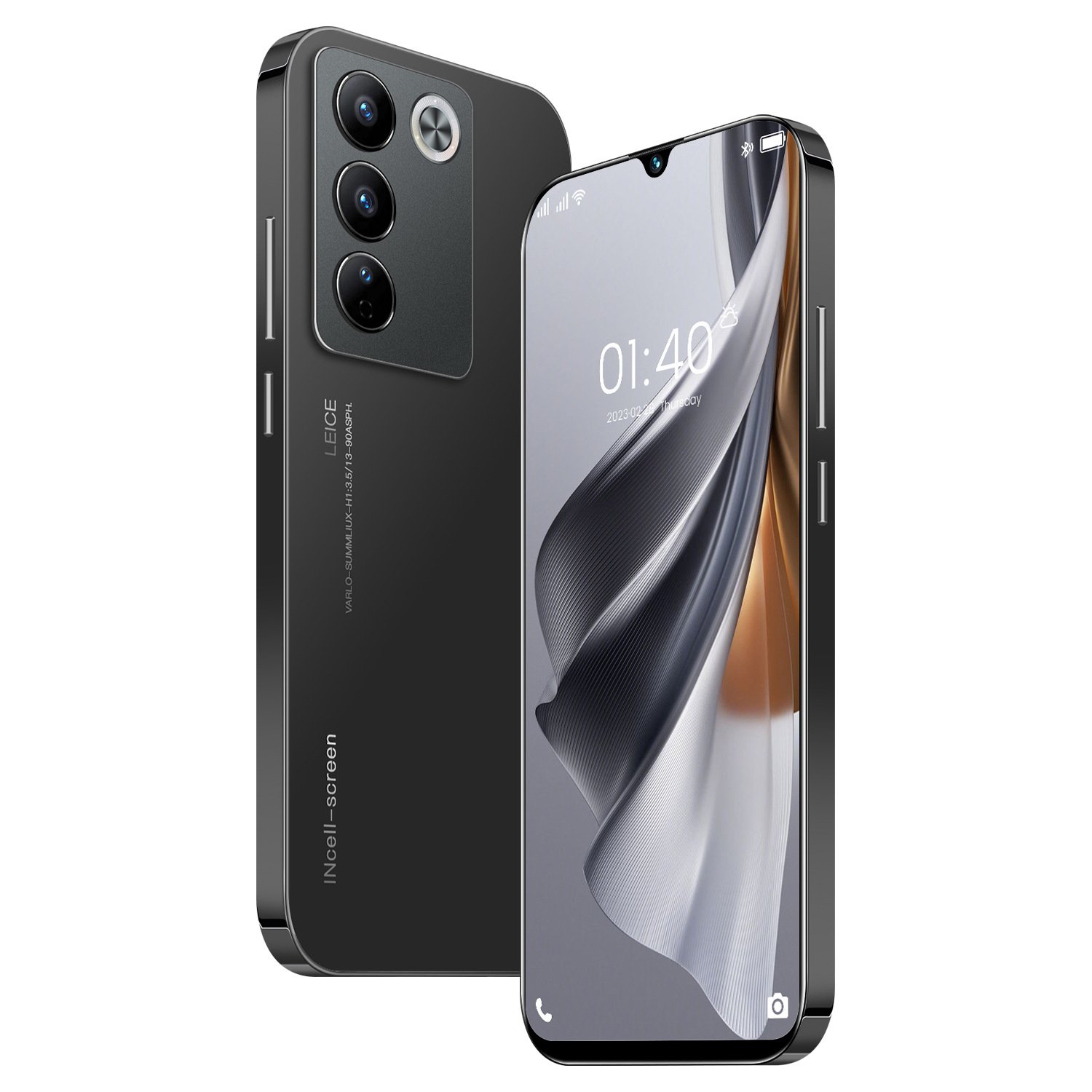 New Product Phones Original V29/v27e Pro Android Cheap 7.3 Inch Land Line 5g Smart Phone 16gb+1tb Mobile Phone