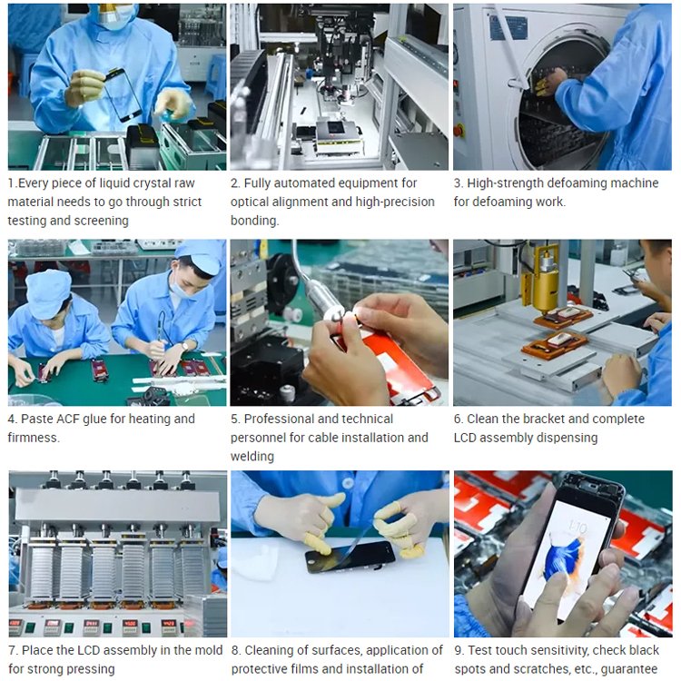 Wholesale Mobile Phone Lcd Oled Display Source Factory Parts touch Screen Panel Digitizer Assembly Mobile Phone Lcds