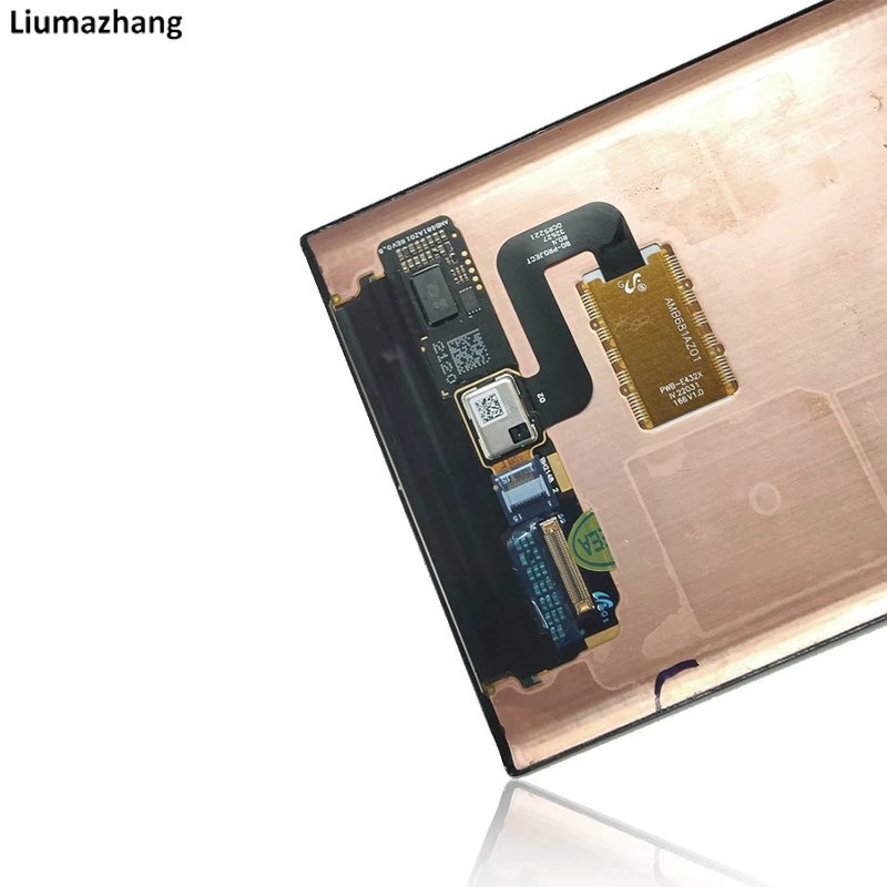 Original AMOLED Mobile Phone LCDS For Samsung Galaxy S22 Ultra S9080 S908U Display Touch Screen replacement Assembly With Dots