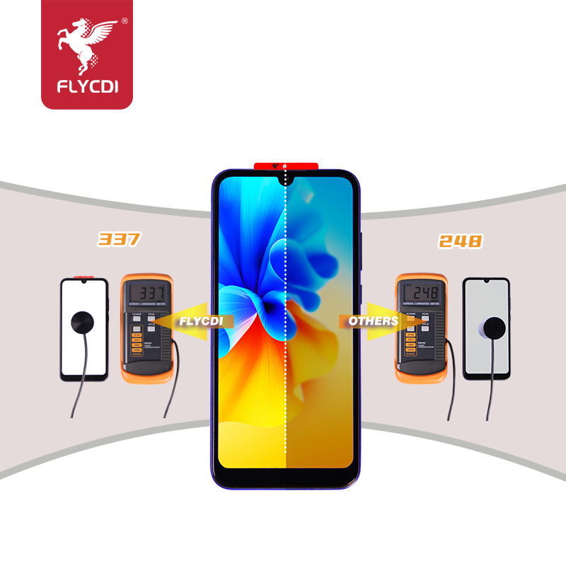 FLYCDI Own Brand Mobile Phone Accessories Machine Pantallas De Celulares For Huawei Y6 Pro Lcd Screen