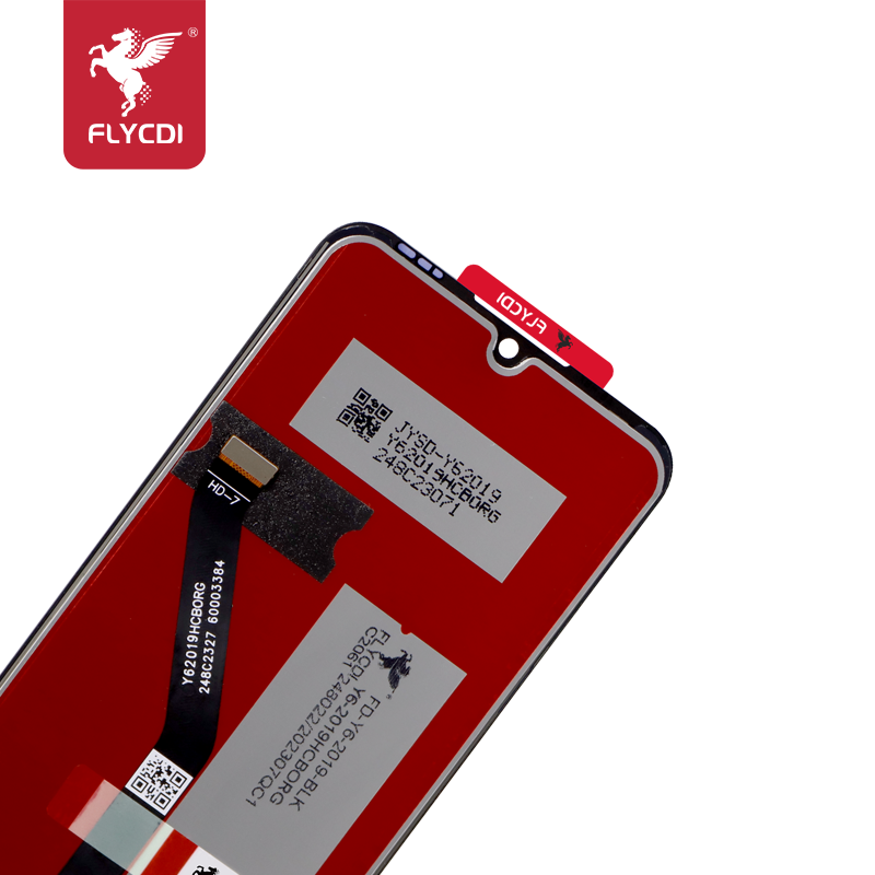 FLYCDI Own Brand Mobile Phone Accessories Machine Pantallas De Celulares For Huawei Y6 Pro Lcd Screen