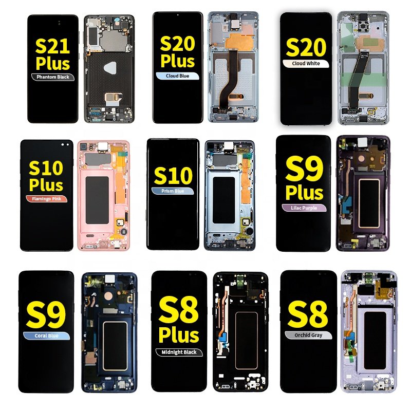 accessories mobile phone lcd for samsung a23 a32 2022 2023 series plus lcd display touch screen replacement parts