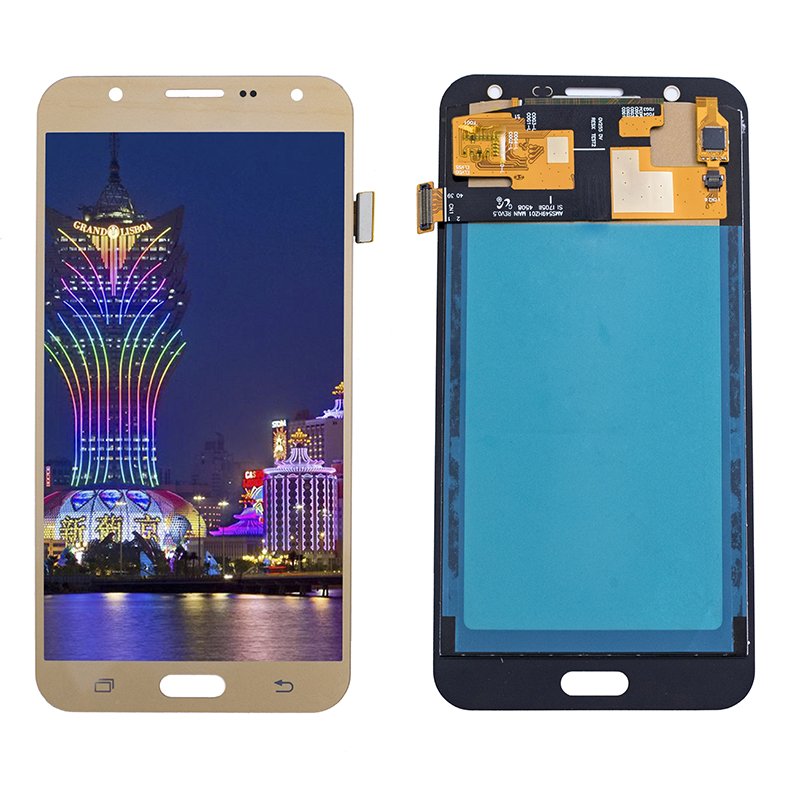 NEW mobile phone LCD for samsung j700 lcd touch screen display wholesale repair parts cell phone touch screen phone oled