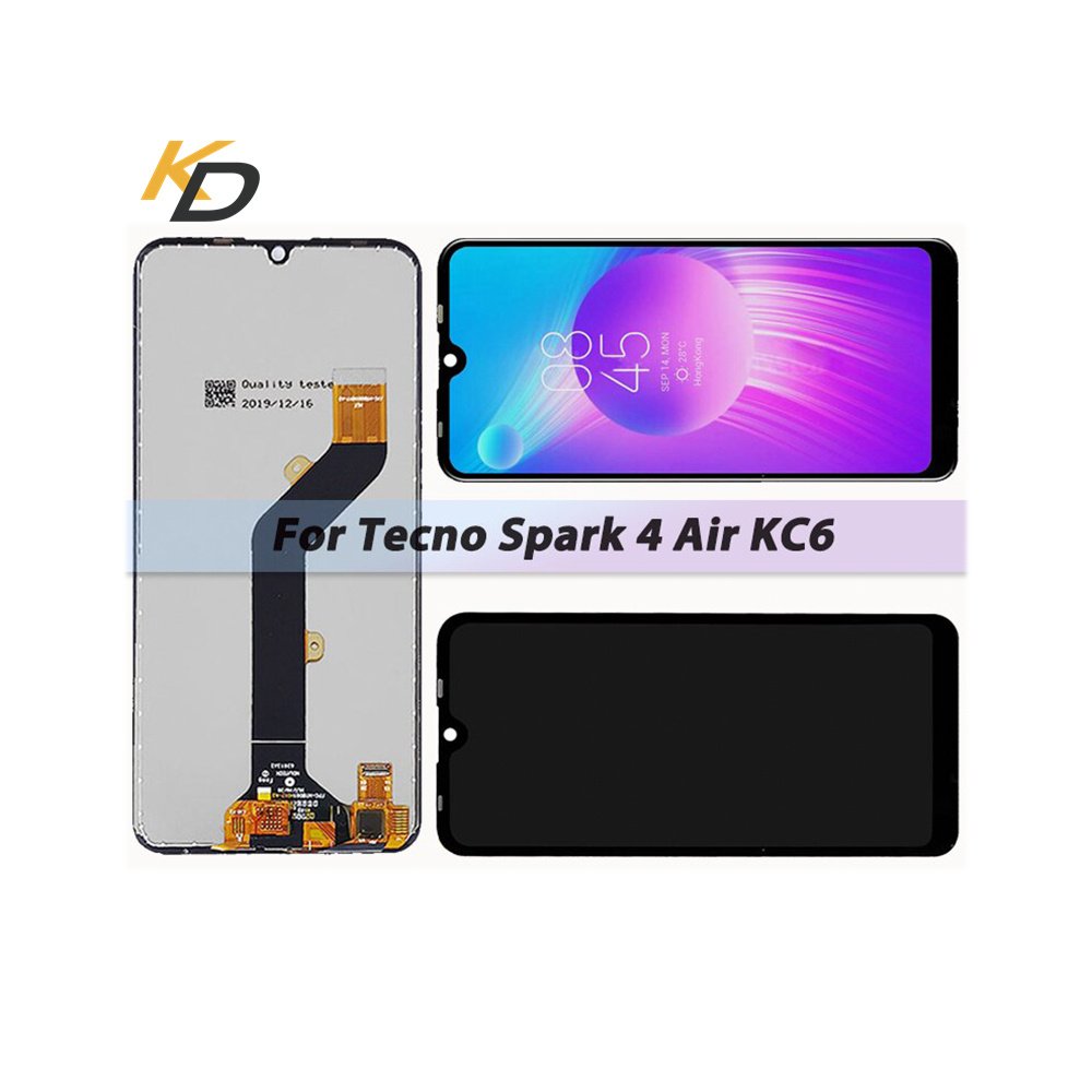 In Stock Mobile Phone Lcds For Tecno Spark 4 KC6 Air Incell Touch Screen Lcd Display