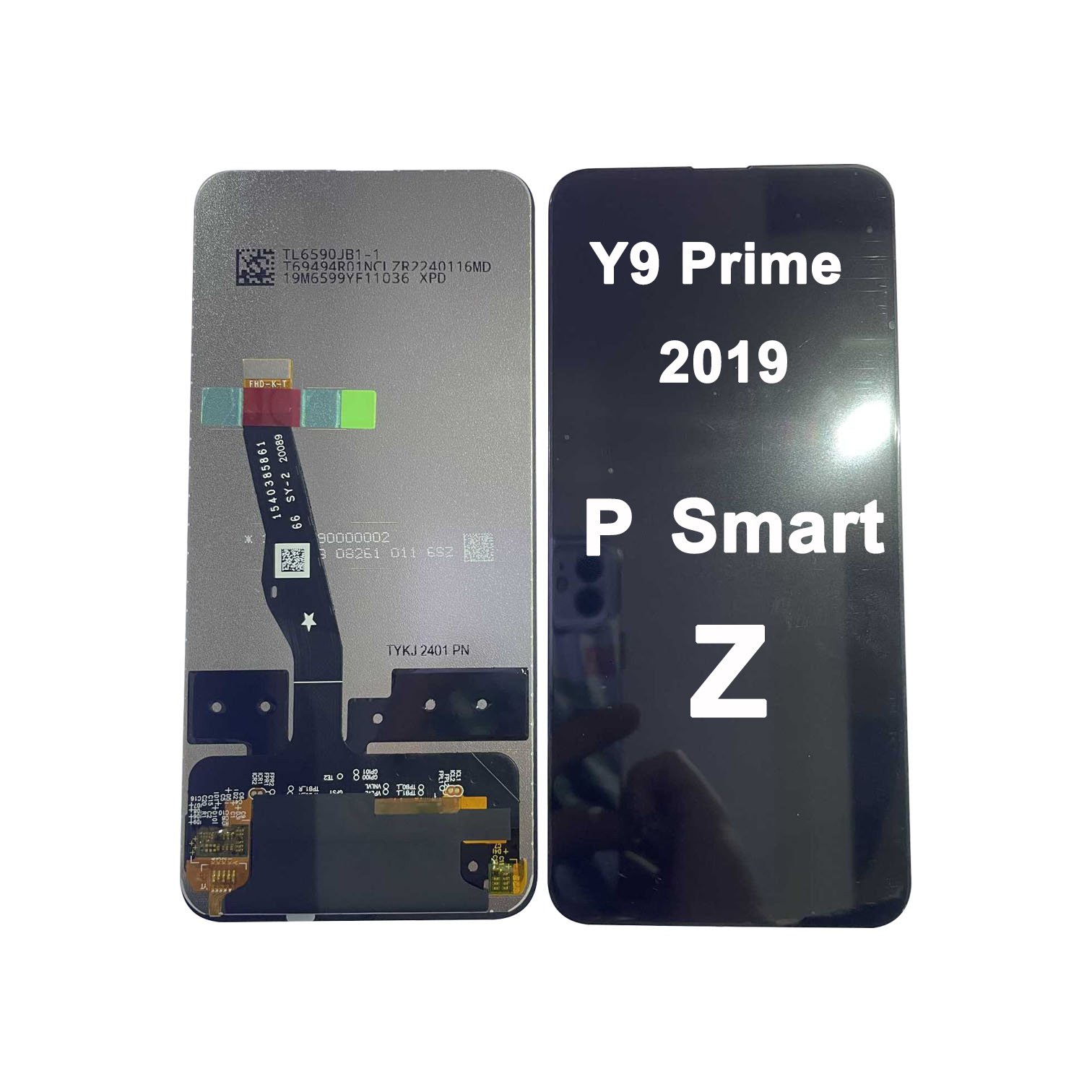 6.59" Display Y9 Prime 2019 Screen Replacement For Huawei P Smart Z Lcd Display Touch Screen For Honor 9X Y9S 10P Phone Repair