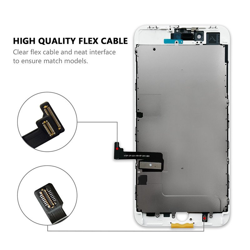 MOTTIS Mobile Phone LCD Assembly for Apple iPhone 8 Plus Display, TFT LCD Screen for iPhone 6 6S 7 8 Plus