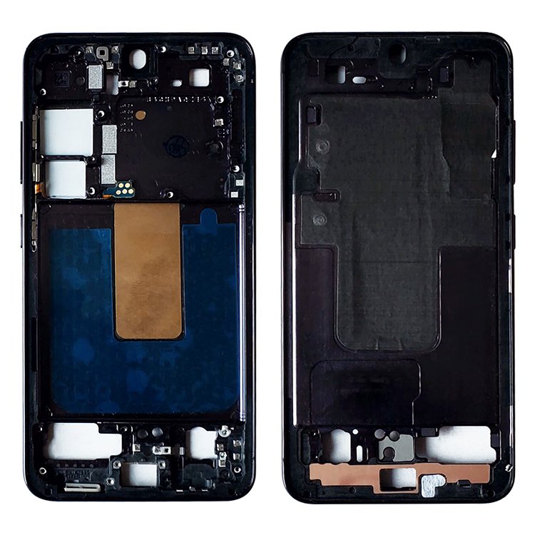 6.8 Inch Front Frame Mobile Phone Middle Frame Bezel For Samsung Galaxy S23 Lcd Display Frame Replacement Parts