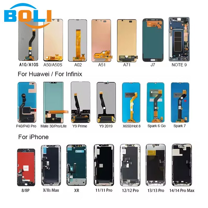 Mobile phone lcds factory manufacturer Wholesale Different brand models Mobile lcd Display screen