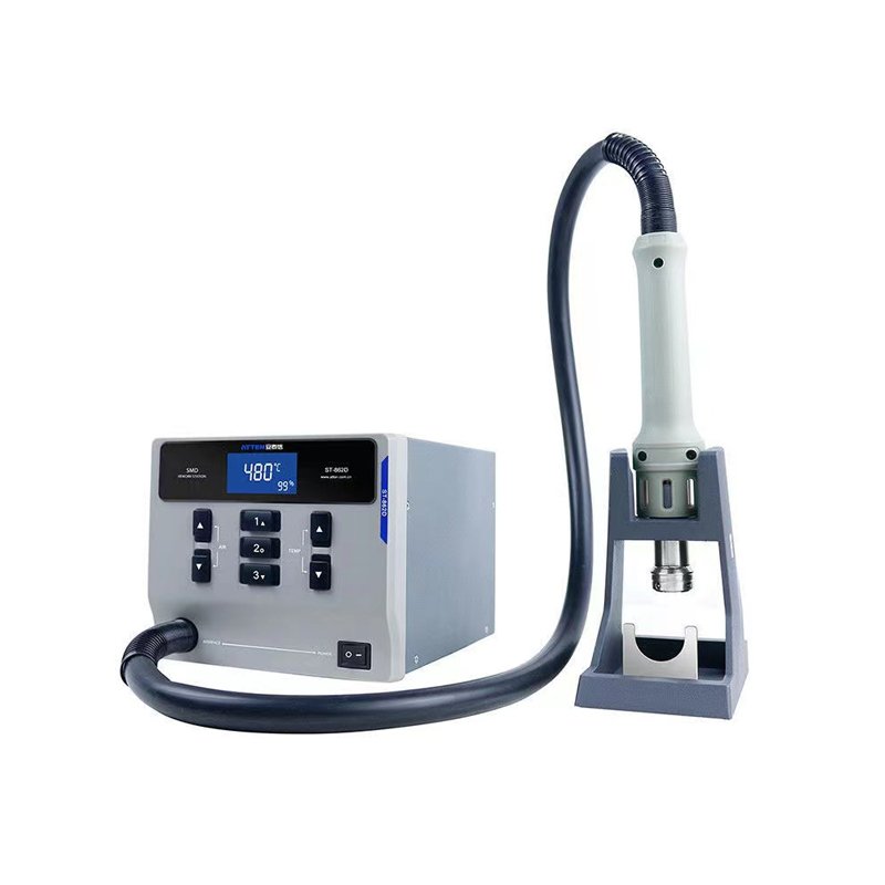ATTEN ST-862D Soldering Station 110V 220V Hot Air Gun Digital Lead-Free BGA Rework Automatic Sleep Repair Desoldering Station