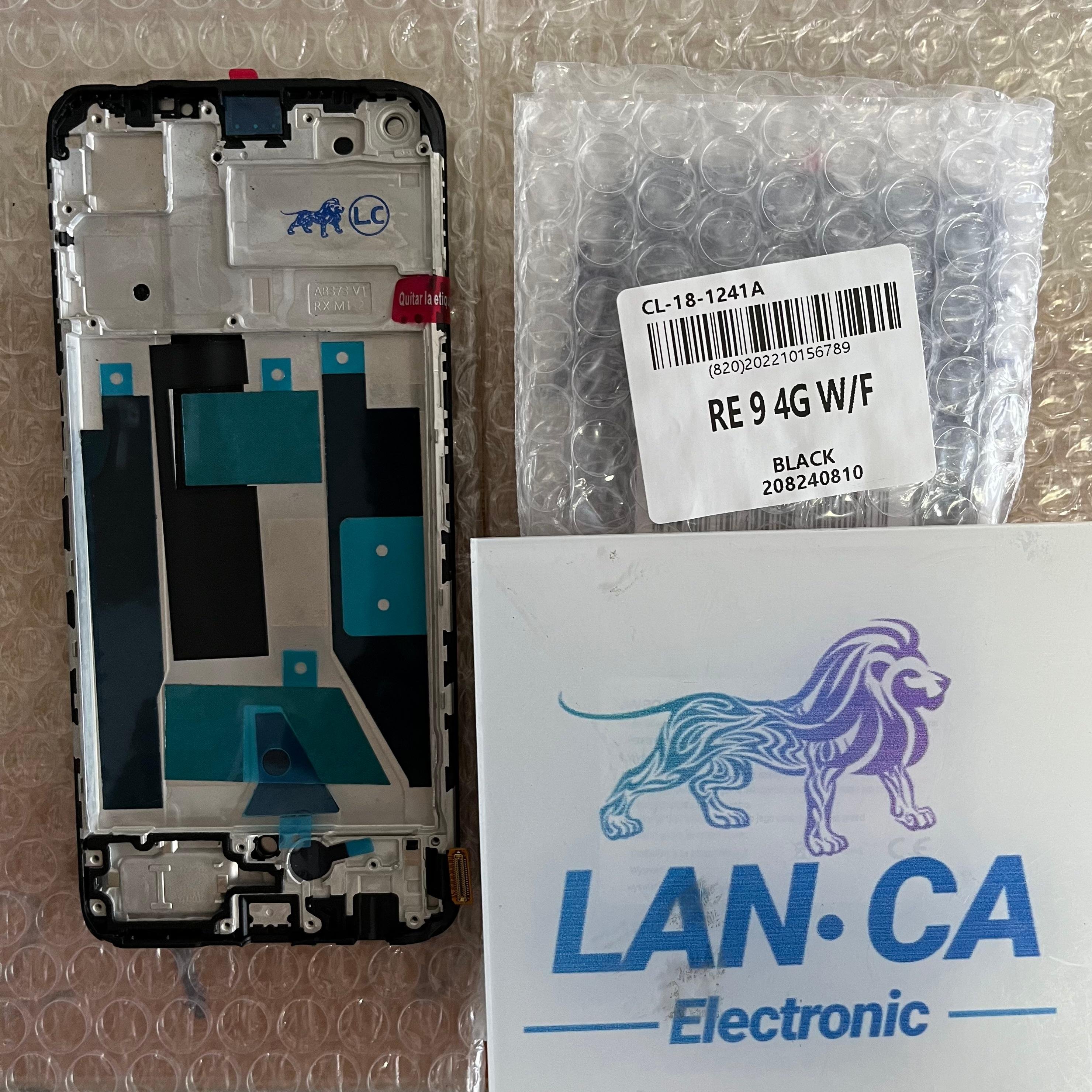 Wholesale Mobile Phone LCDs For Realme Reno 9 4G With Frame LCD Touch Screen Display For Realme RE 9 4g with frame