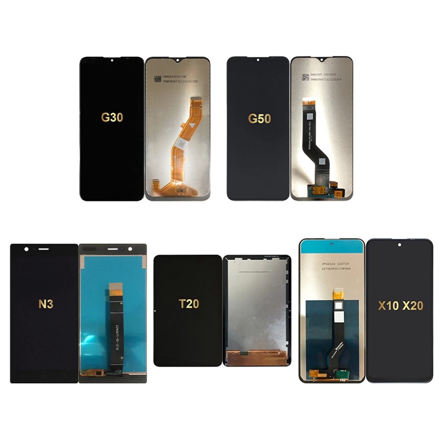 Original Mobile Phone LCD For Nokia G50 G60 N3 N73 N8 T20 T21 C300 X10 X20 X30 Display Oem Replacement Display Screen Touch