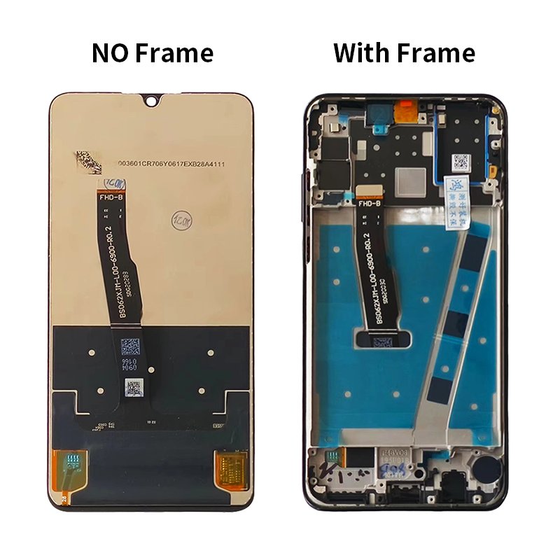 For Huawei P30 Lite Nova 4E LCD With Digitizer Display Assembly For Huawei P30 Lite mobile phone lcds with Frame