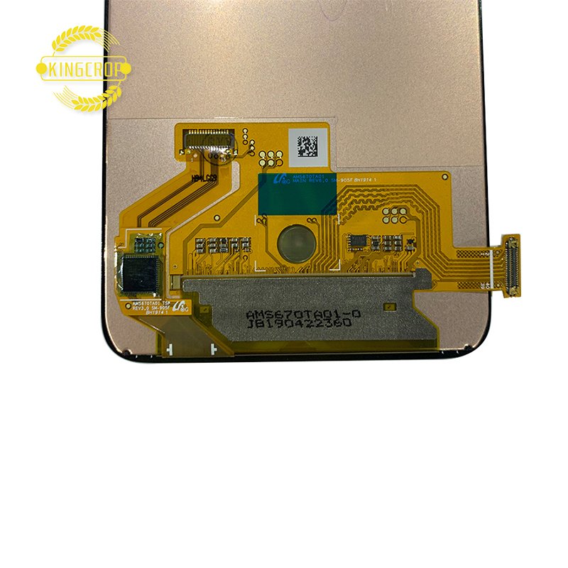 Super Amoled For Samsung Galaxy A80 Mobile Phone LCD, For Galaxy A80 A805 Screen, For Samsung A80 A8050 Display With Frame Parts